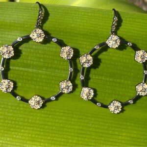 FREIDA ROTHMAN BROOKLYN IN BLOOM STATION OPEN HOOP EARRINGS